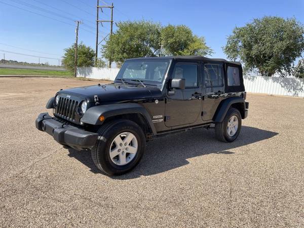 2018 Jeep Wrangler Unlimited JK Sport S PACKAGE 24S, REMOTE START for sale in Brownfield, TX – photo 4