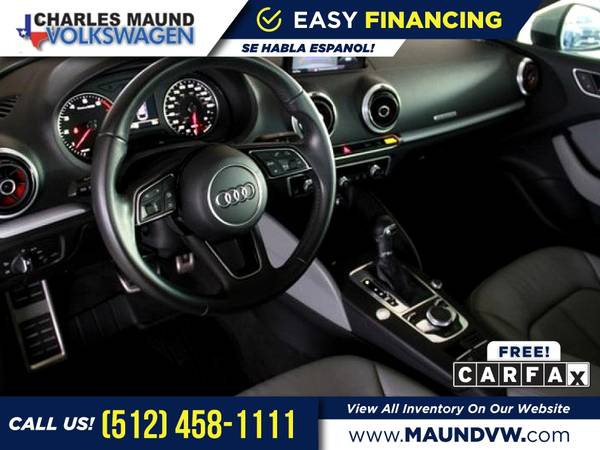 2017 Audi A3 quattro AWD FOR ONLY $408/mo! - cars & trucks - by... for sale in Austin, TX – photo 3