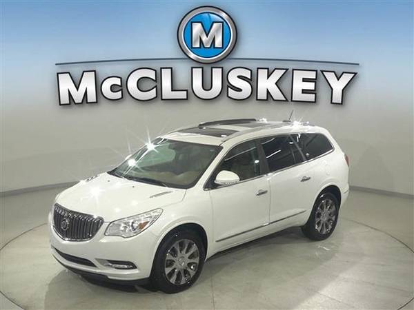 2017 Buick Enclave Leather Group - White Frost Tricoat SUV - cars & for sale in Cincinnati, OH