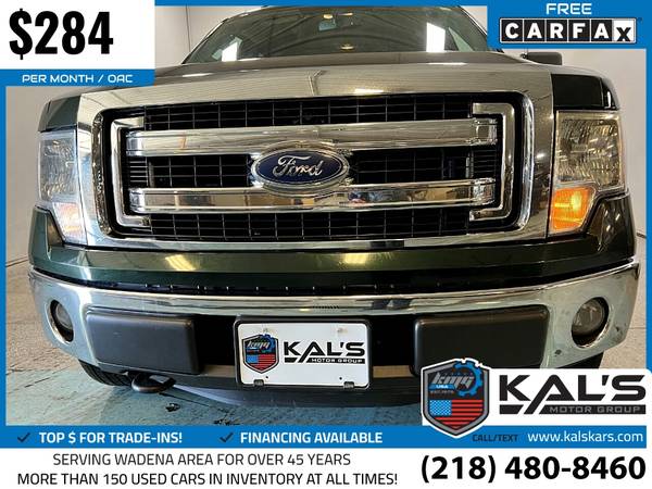284/mo - 2014 Ford F150 F 150 F-150 FX4 4x4SuperCrew Styleside 55 for sale in Wadena, MN – photo 4