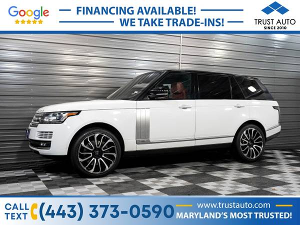 2016 Land Rover Range Rover Supercharged AutobiographyLWB Luxury SUV for sale in Sykesville, MD – photo 8