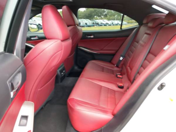 2015 LEXUS IS 250 RED LEATHER SEATS 24K MILE $3000 DOWN WE FINANCE ALL for sale in Pompano Beach, FL – photo 11
