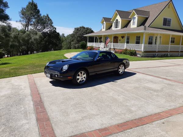 2002 FORD THUNDERBIRD for sale in Oroville, CA