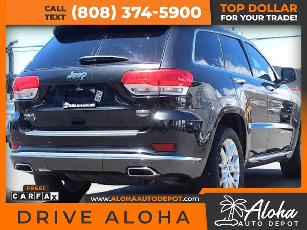2014 Jeep Grand Cherokee Summit Sport Utility 4D 4 D 4-D for only for sale in Honolulu, HI – photo 6