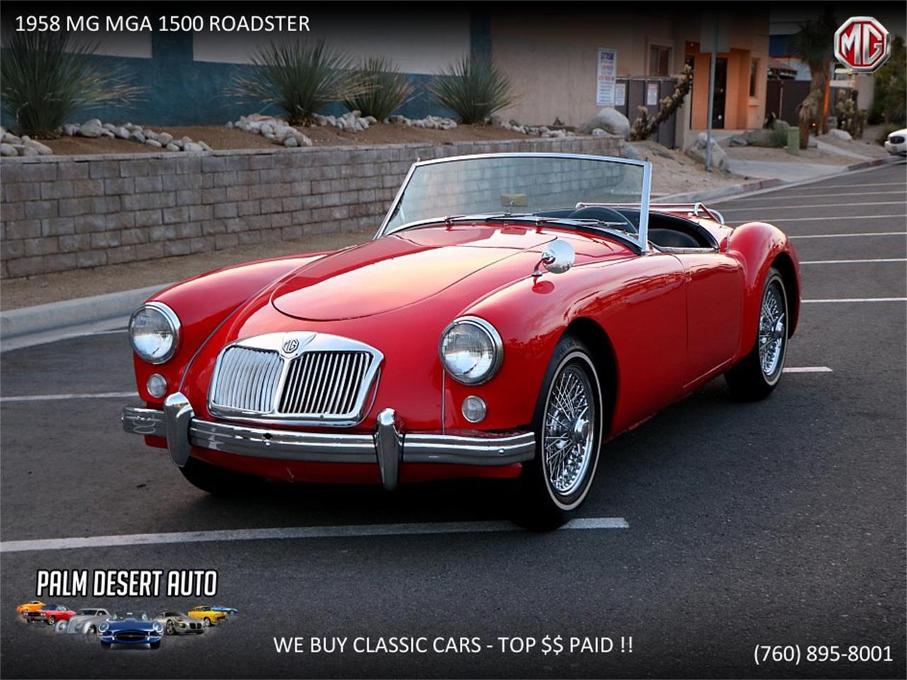 1958 MG MGA for sale in Palm Desert , CA – photo 2