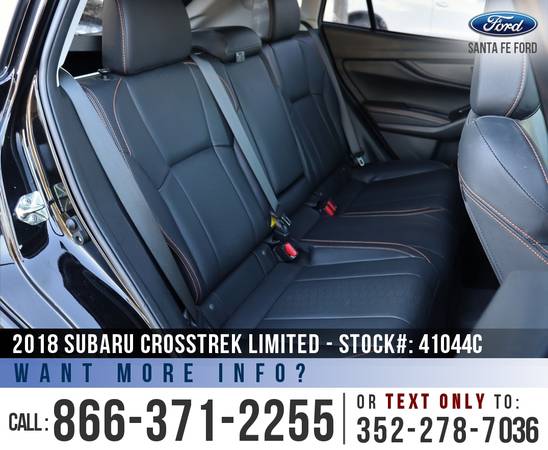 2018 SUBARU CROSSTREK LIMITED Leather Seats - Touchscreen for sale in Alachua, FL – photo 20