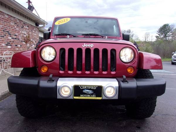 2013 Jeep Wrangler Unlimited Sahara 4WD, 79k Miles, 6-Speed, Very for sale in Franklin, NH – photo 8