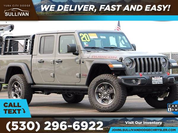 2020 Jeep Gladiator Rubicon - - by dealer - vehicle for sale in Yuba City, CA