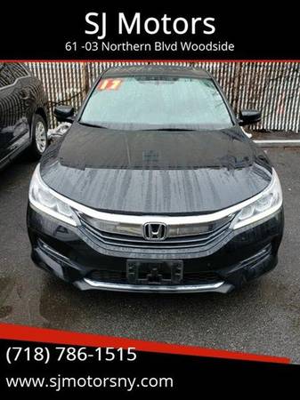 2017 Honda Accord EX L V6 4dr Sedan - In House Financing Available! for sale in NEW YORK, NY – photo 3