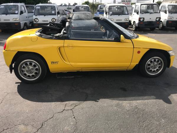 1991 HONDA BEAT CONVERTIBLE SOFT TOP 656CC 63H/P 5MT RWD for sale in South El Monte, CA – photo 2