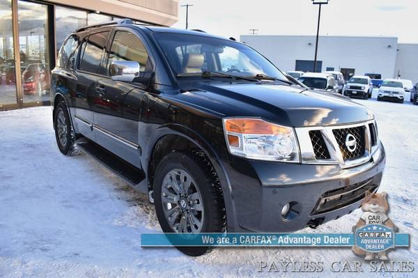 2015 Nissan Armada Platinum Reserve/4X4/Auto Start/Heated for sale in Anchorage, AK – photo 8