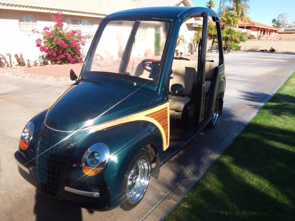 PT Cruiser Golf Cart 4 seat 48 Volt Fast - cars & trucks - by owner... for sale in Palm Desert , CA – photo 2