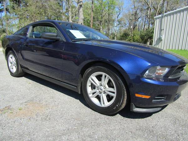 2012 *Ford* *Mustang* *2dr Coupe V6* BLUE for sale in Garden City, NM – photo 6