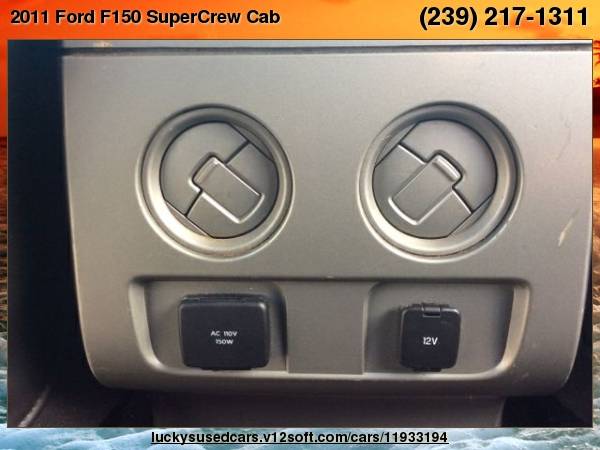 2011 Ford F150 SuperCrew Cab FX2 Pickup 4D 5 1/2 ft Lucky's SW Premier for sale in North Fort Myers, FL – photo 21