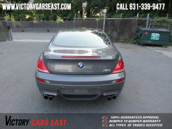 2008 BMW 6 Series 2dr Cpe M6 - cars & trucks - by dealer - vehicle... for sale in Huntington, NY – photo 4