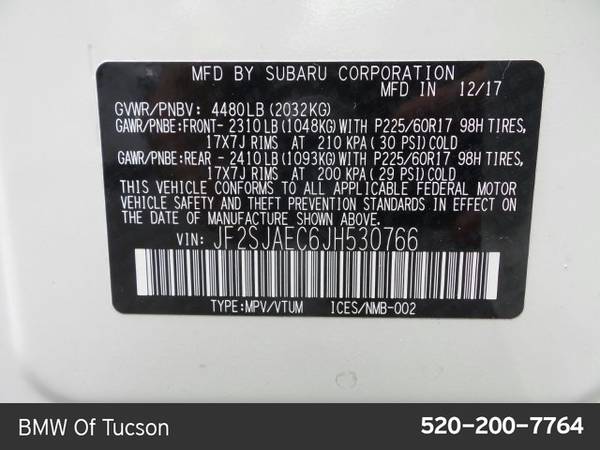 2018 Subaru Forester Premium AWD All Wheel Drive SKU:JH530766 for sale in Tucson, AZ – photo 24