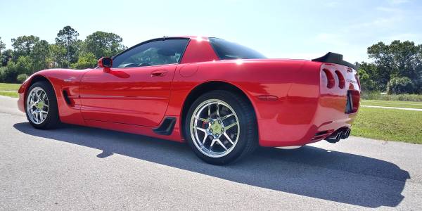 A Gorgeous 2001 Torch Red Chevrolet Corvette Z06 for sale in Hudson, FL – photo 4