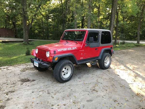 1998 Jeep Wrangler SE for sale in Janesville, IA – photo 2