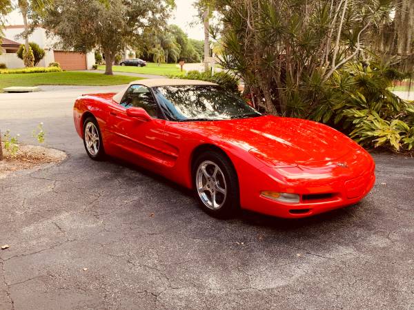 2001 Chevy Chevrolet Corvette Convertible - cars & trucks - by owner... for sale in Bradenton, FL