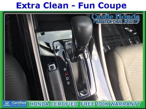 2017 Honda Accord Coupe coupe Crystal Black Pearl for sale in Morton Grove, IL – photo 17