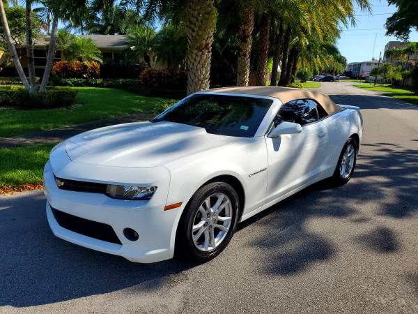 2015 Chevrolet Camaro LT Convertible 1 owner Clean Title for sale in Hollywood, FL – photo 12