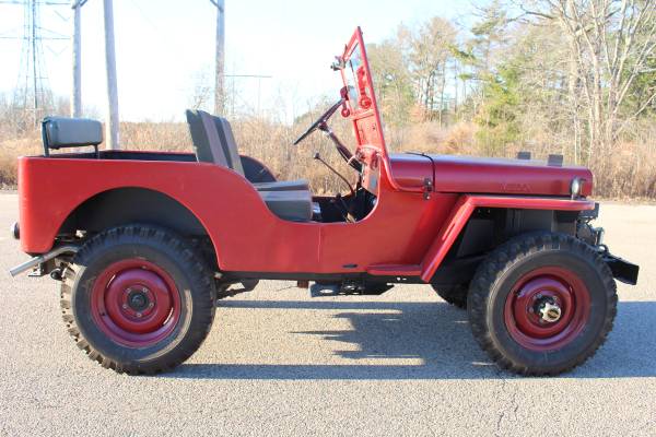 1946 Jeep CJ 2A LIKE see video! Collector owned Wrangler - cars & for sale in Walpole, MA – photo 6