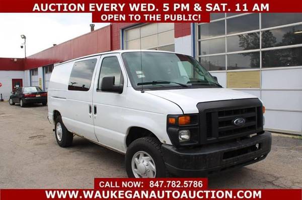 2008 *FORD* *E-SERIES* CARGO E-150 4.6L V8 CARGO VAN GOOD TIRES A08057 for sale in WAUKEGAN, IL