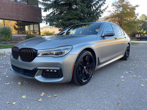 2019 BMW 7 Series 750i xDrive Individual Gray Matte Paint From the for sale in Boulder, CO – photo 3