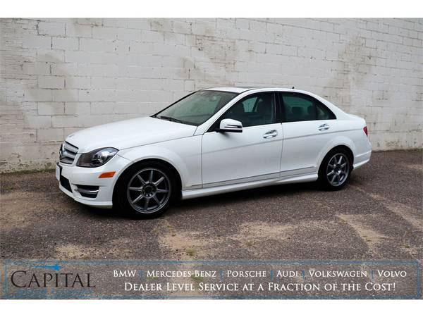 All-Wheel Drive '12 Mercedes C300 Sport w/Nav, Backup Cam - Only... for sale in Eau Claire, IA