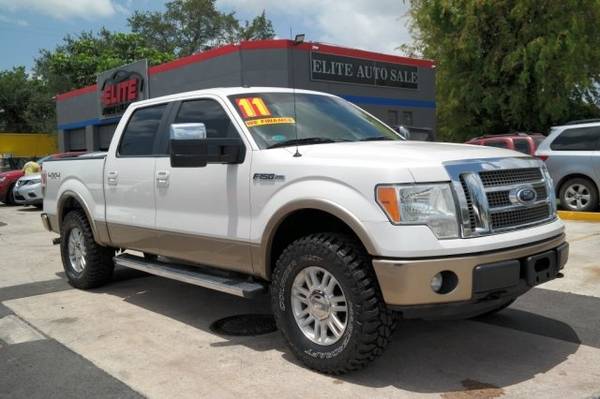 2011 Ford F-150 F150 4X4 6.2 L Lariat with SYNC voice-activated... for sale in Miami, FL – photo 2