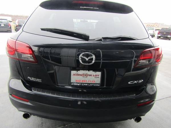 2014 *Mazda* *CX-9* *FWD 4dr Sport* Jet Black Mica for sale in Omaha, NE – photo 4
