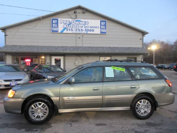 2004 Subaru Outback Limited AWD - Auto/Leather/Roof - Low Miles for sale in Des Moines, IA