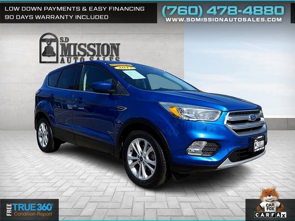 2017 Ford Escape SE FOR ONLY 249/mo! - - by dealer for sale in Vista, CA
