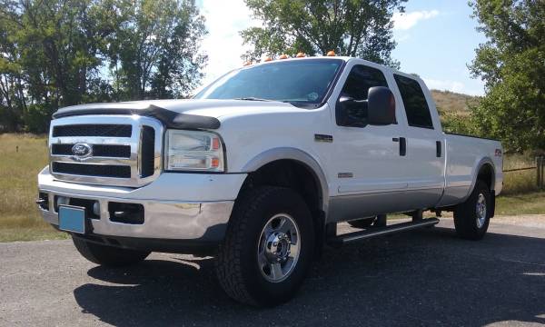 2005 Ford F250 Lariat Powerstroke 4x4 Crew Cab 8' bed Clean for sale in Clearmont, WY – photo 3