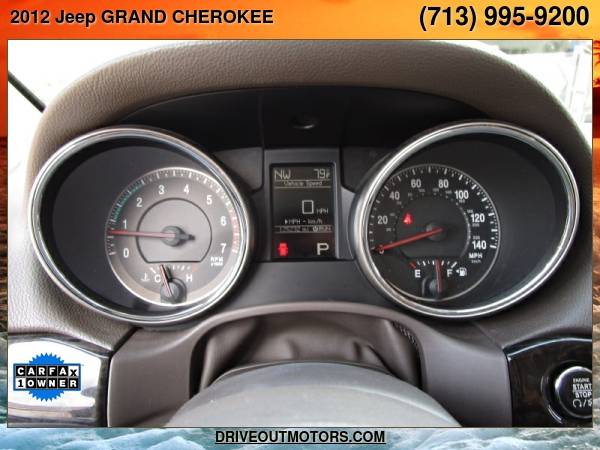 2012 JEEP GRAND CHEROKEE - cars & trucks - by dealer - vehicle... for sale in Houston, TX – photo 11
