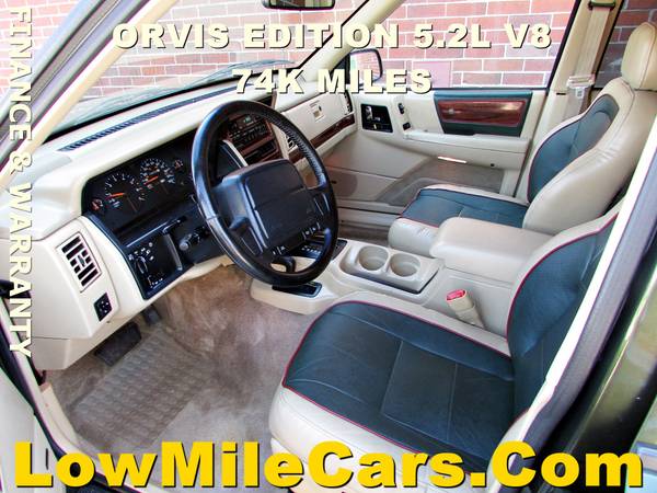 low miles 1995 Jeep Grand Cherokee ZJ special Orvis Edition 74k for sale in Willowbrook, IL – photo 10