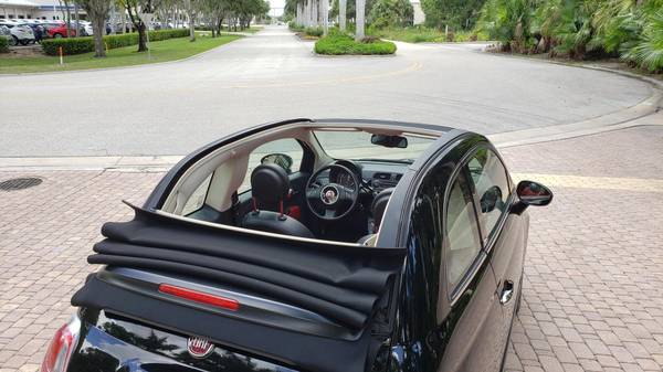 2015 Fiat 500 Convertible Low Miles!!! for sale in Fort Myers, FL – photo 14