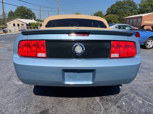 2007 Ford Mustang Convertible - ONE OWNER & CLEAN CARFAX! for sale in Hickory, NC – photo 4