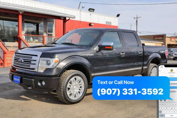 2013 Ford F-150 F150 F 150 Platinum 4x4 4dr SuperCrew Styleside 5 5 for sale in Anchorage, AK – photo 2