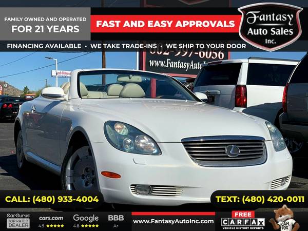 2003 Lexus SC 430 2dr 2 dr 2-dr Convertible FOR ONLY 252/mo! - cars for sale in Phoenix, AZ – photo 3