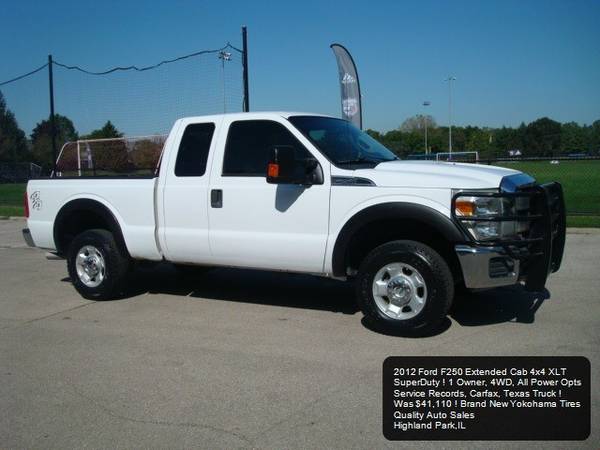 2012 Ford F-250 XLT 4x4 4WD F250 Extended Cab Texas Truck NEW TIRES ! for sale in Highland Park, IL – photo 23