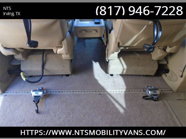 LEATHER 2010 HONDA ODYSSEY MOBILITY HANDICAPPED WHEELCHAIR RAMP VAN for sale in Irving, MS – photo 18