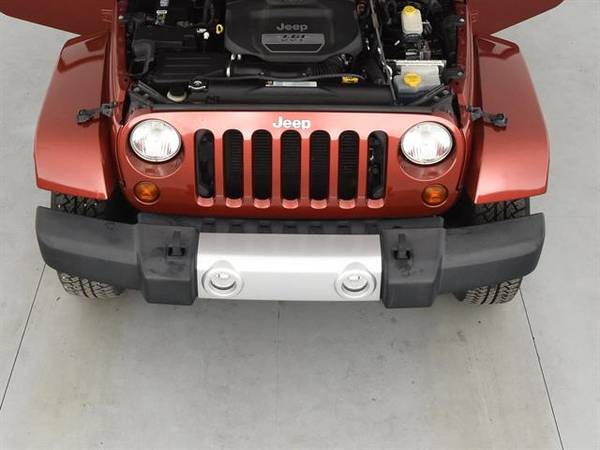 2012 Jeep Wrangler Sahara Sport Utility 2D suv Red - FINANCE ONLINE for sale in Round Rock, TX – photo 4
