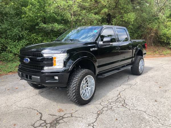 2018 Ford F150 Lariat SuperCrew 5.5-ft. Bed 4WD pickup Black for sale in Fayetteville, AR – photo 3