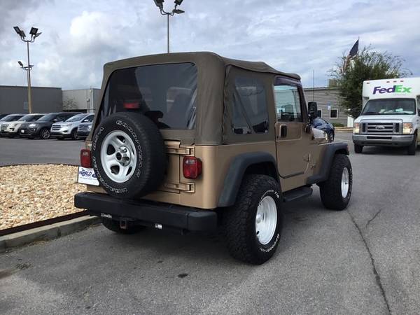 1999 Jeep Wrangler Desert Sand Pearl WOW... GREAT DEAL! for sale in Pensacola, FL – photo 6