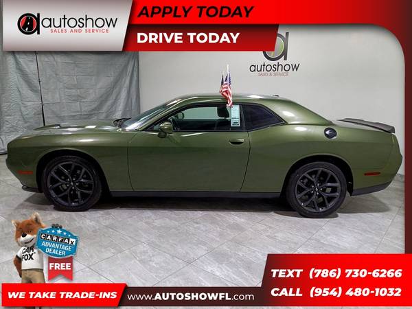 2019 Dodge Challenger SXT for only 195 DOWN OAC for sale in Plantation, FL – photo 4