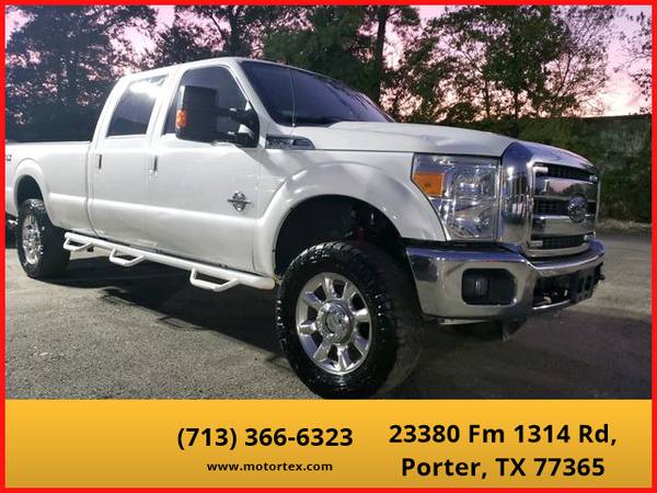 2013 Ford F350 Super Duty Crew Cab - Financing Available! for sale in Porter, TX – photo 2