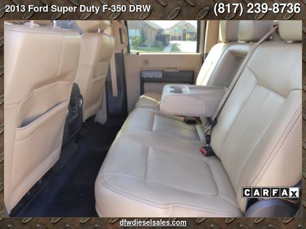 2013 Ford F 350 DRW 4WD Crew Cab Lariat DIESEL 100K MILES... for sale in Lewisville, TX – photo 19