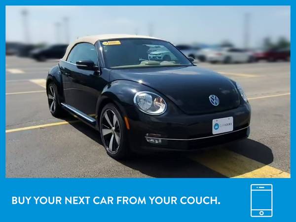 2013 VW Volkswagen Beetle Turbo Convertible 2D Convertible Black for sale in Chico, CA – photo 12