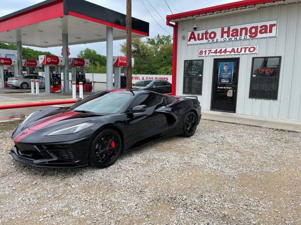 2021 Chevrolet Corvette Stingray Coupe 3LT Z51 Only 7 Miles CARFAX for sale in Azle, TX – photo 2